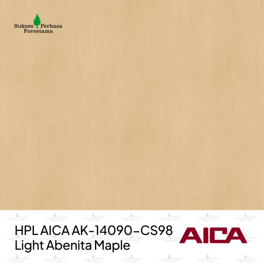 HPL AICA AK-14090-CS98 – Light Abenita Maple