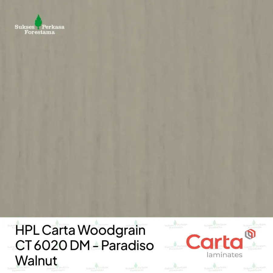 HPL Carta Woodgrain CT 6020 DM - Paradiso Walnut