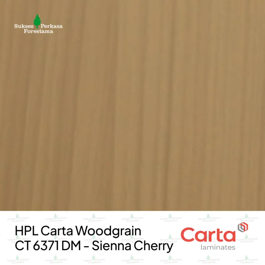 HPL Carta Woodgrain CT 6371 DM - Sienna Cherry