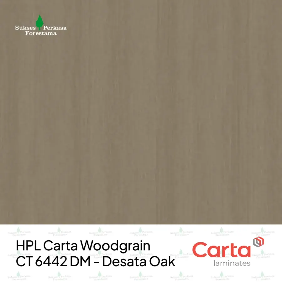 HPL Carta Woodgrain CT 6442 DM - Desata Oak
