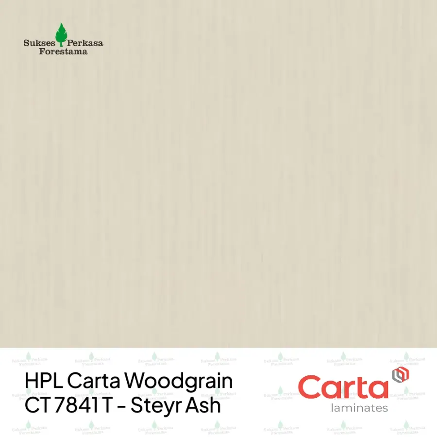 HPL Carta Woodgrain CT 7841 T - Steyr Ash