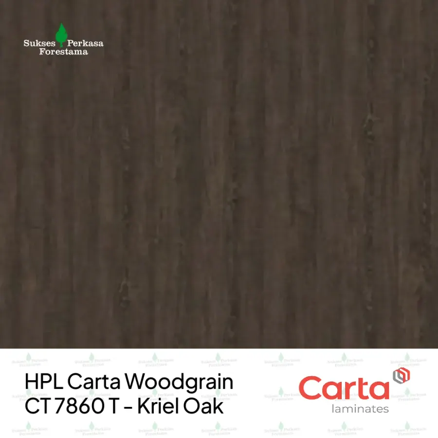HPL Carta Woodgrain CT 7860 T - Kriel Oak