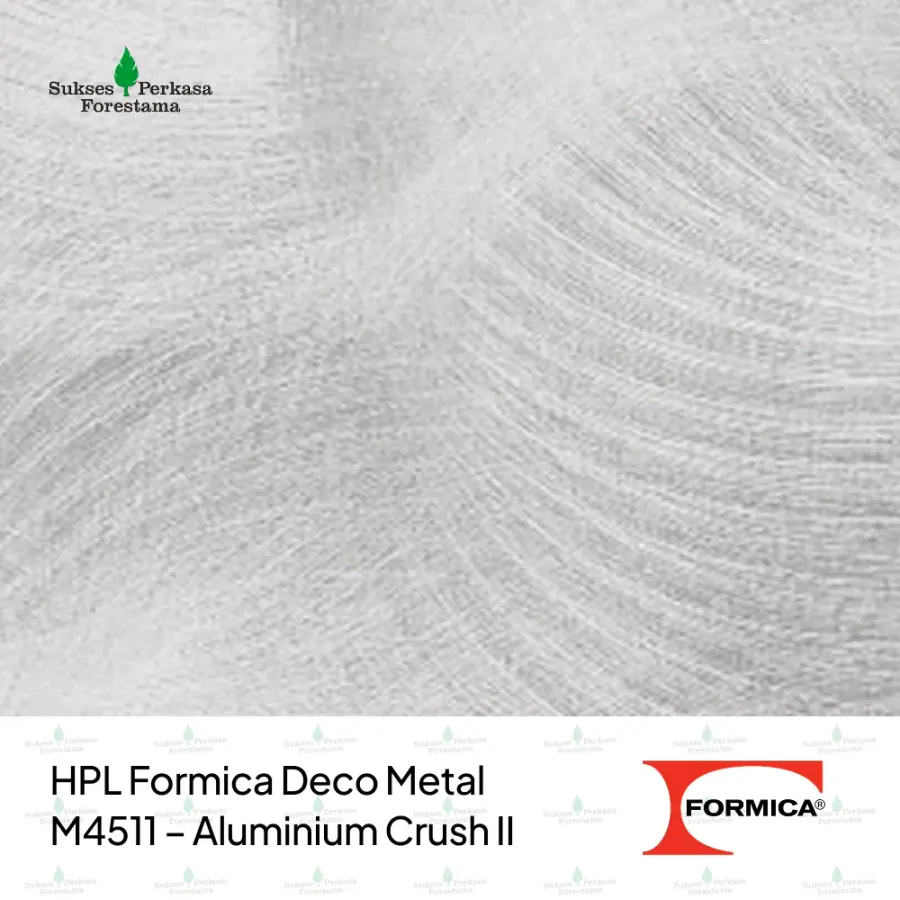 HPL Formica Deco Metal M4511 – Aluminium Crush II