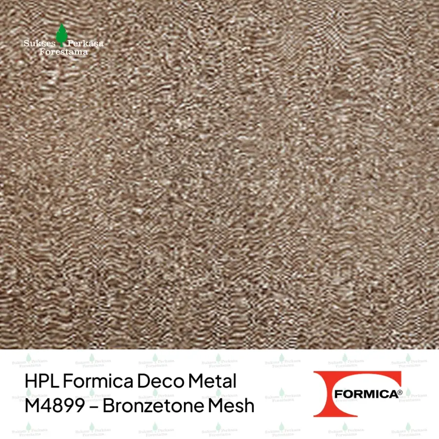 HPL Formica Deco Metal M4899 – Bronzetone Mesh
