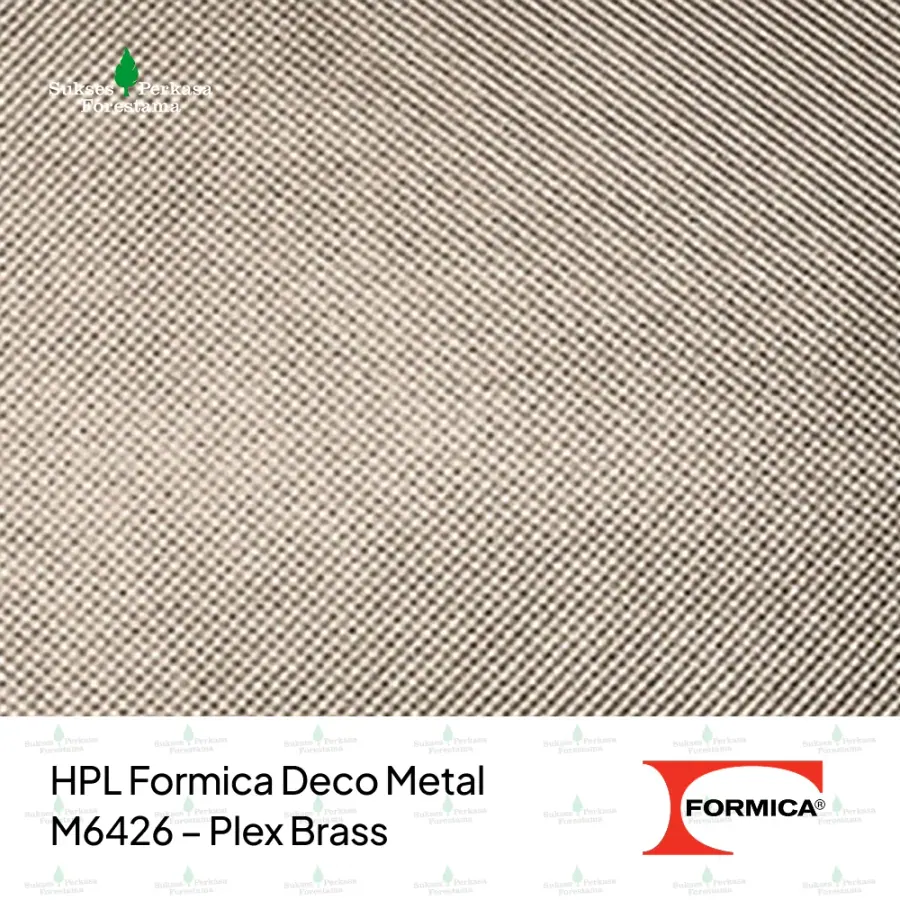 HPL Formica Deco Metal M6426 – Plex Brass