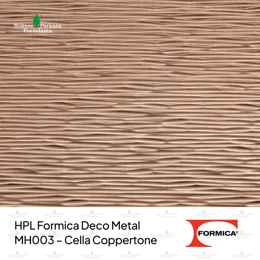 HPL Formica Deco Metal MH003 – Cella Coppertone