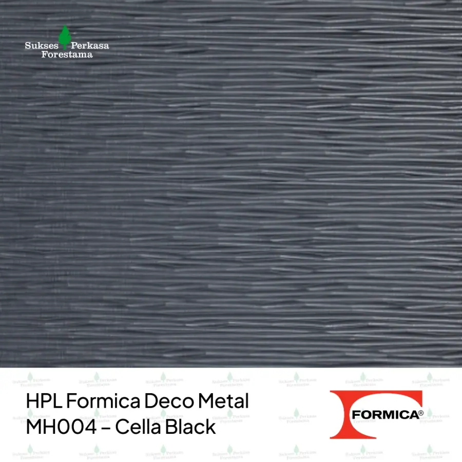 HPL Formica Deco Metal MH004 – Cella Black
