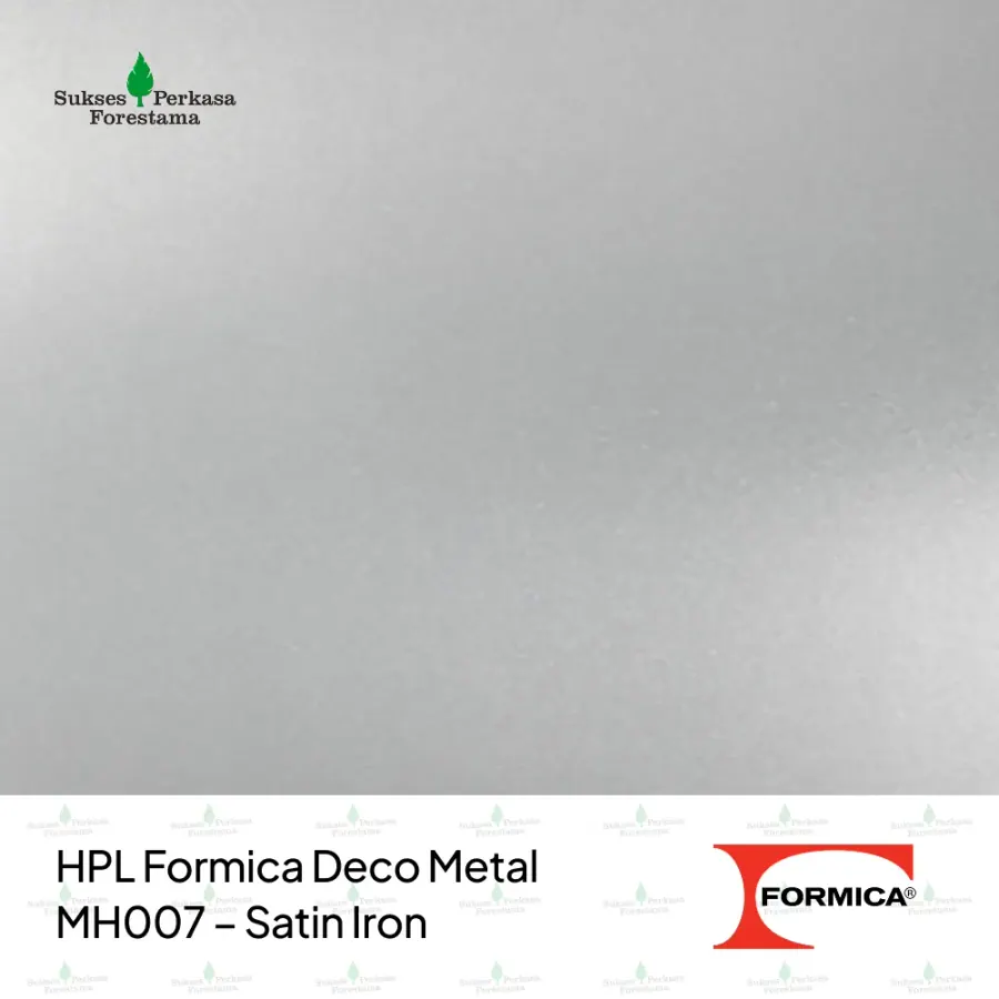 HPL Formica Deco Metal MH007 – Satin Iron
