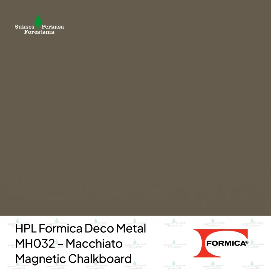 HPL Formica Deco Metal MH032 – Macchiato Magnetic Chalkboard