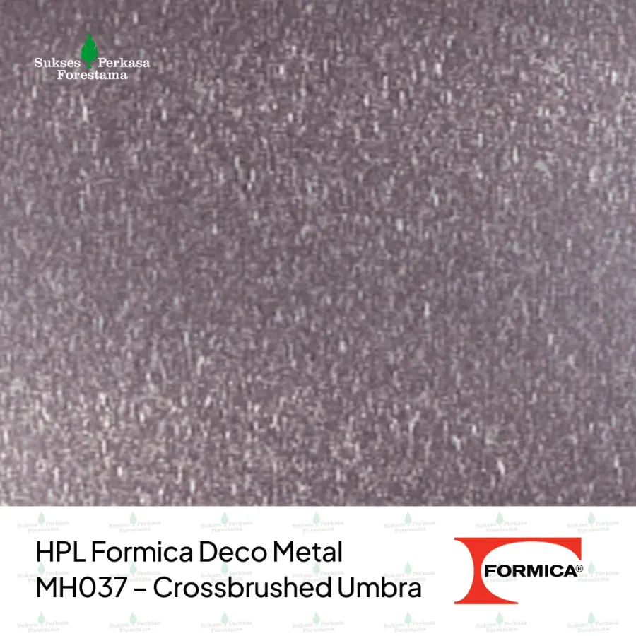 HPL Formica Deco Metal MH037 – Crossbrushed Umbra
