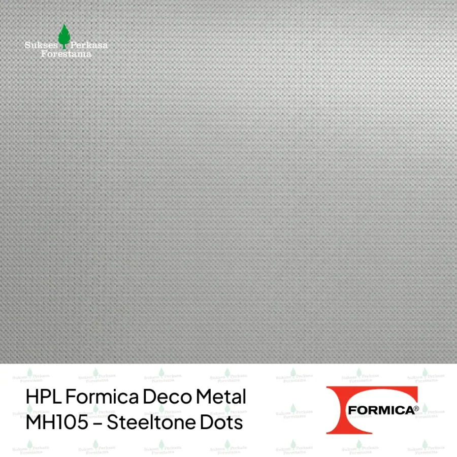 HPL Formica Deco Metal MH105 – Steeltone Dots