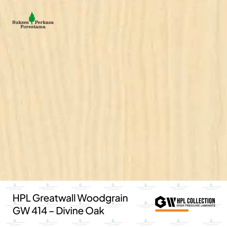HPL Greatwall Woodgrain GW 414 – Divine Oak
