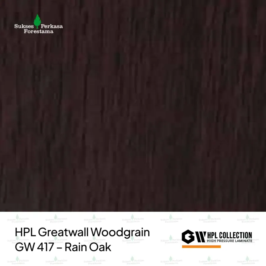 HPL Greatwall Woodgrain GW 417 – Rain Oak