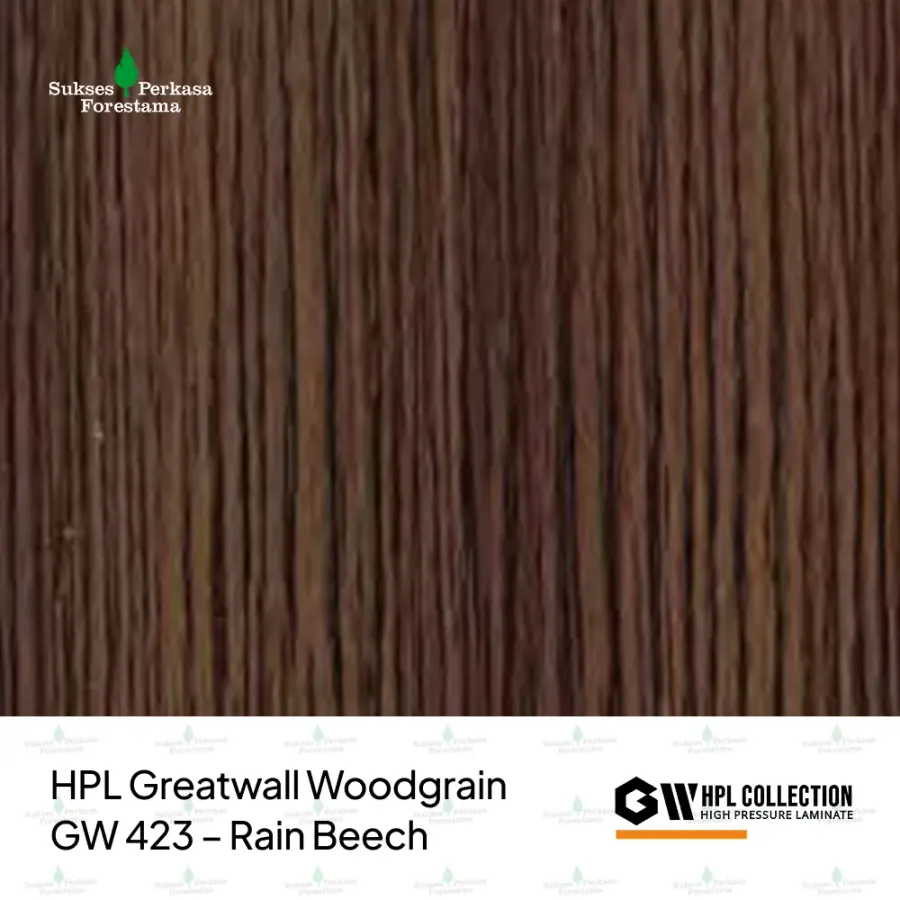 HPL Greatwall Woodgrain GW 423 – Rain Beech