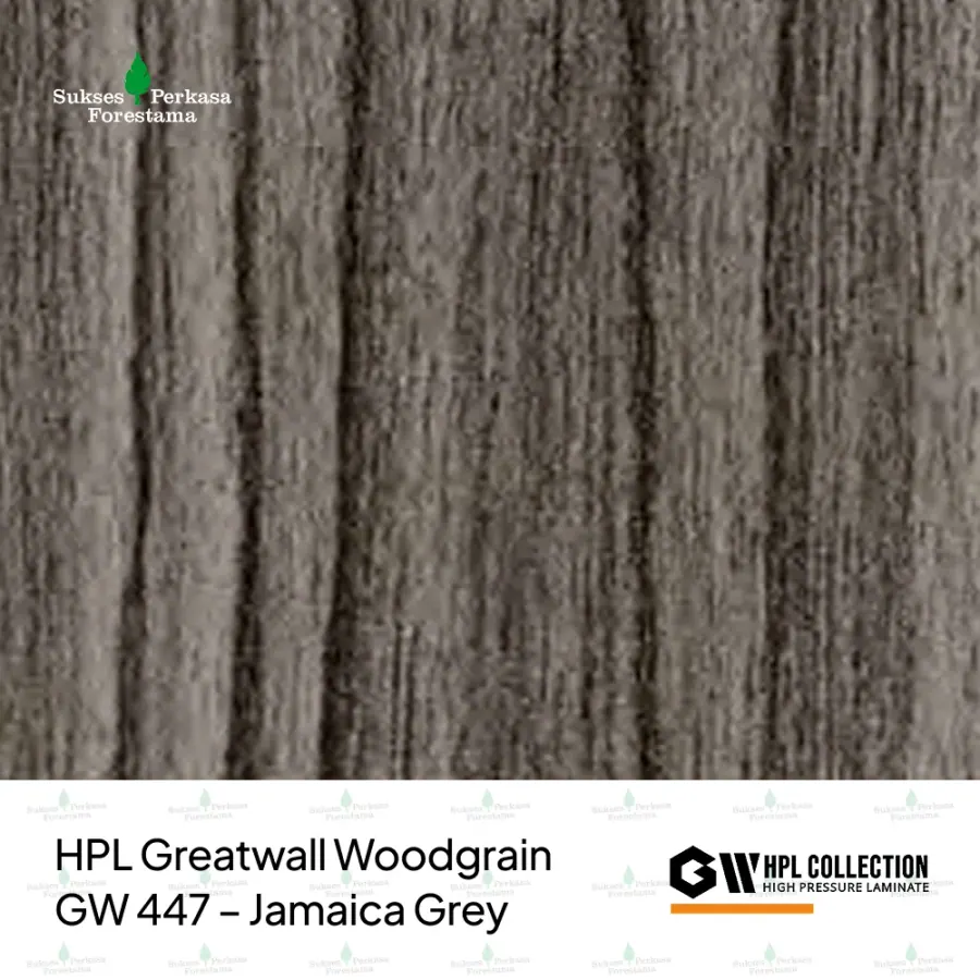 HPL Greatwall Woodgrain GW 447 – Jamaica Grey