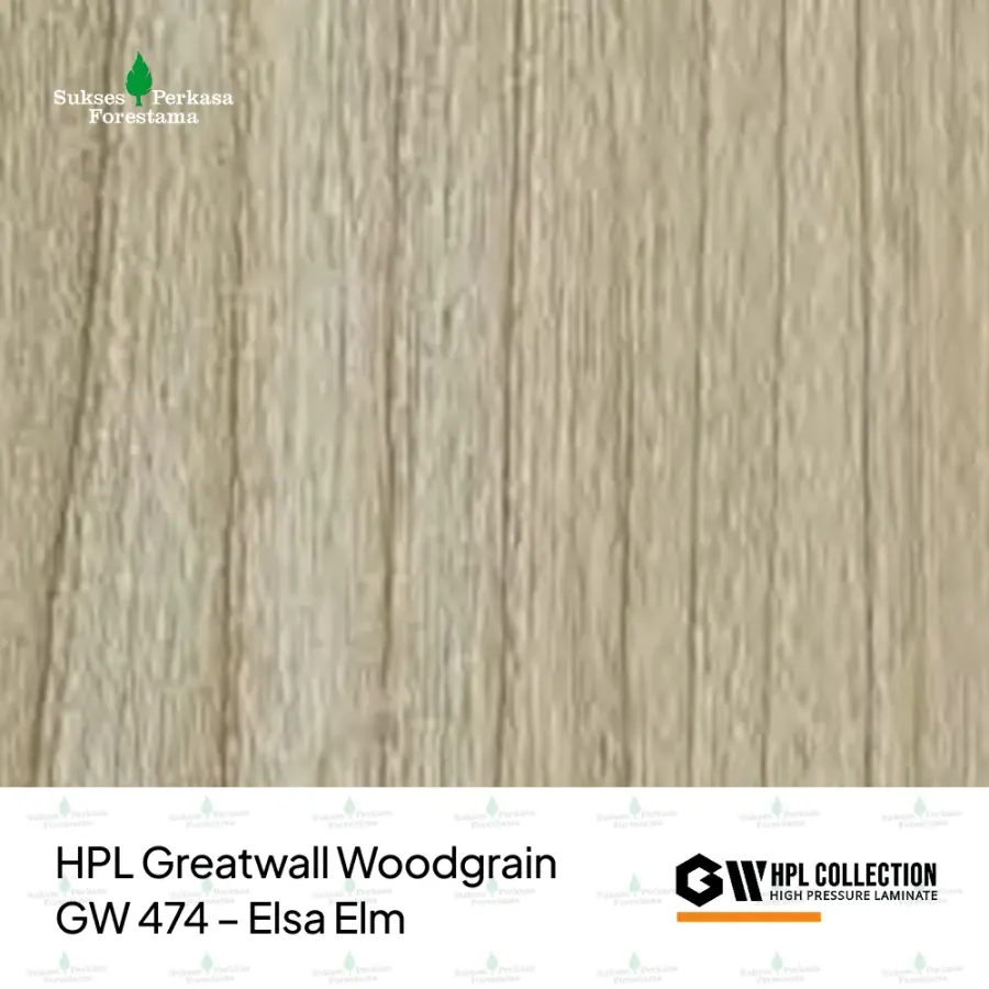 HPL Greatwall Woodgrain GW 474 – Elsa Elm