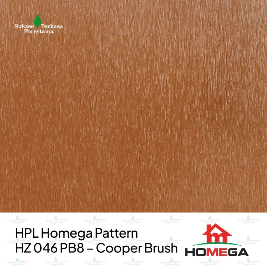 HPL Homega Pattern HZ 046 PB8 – Cooper Brush