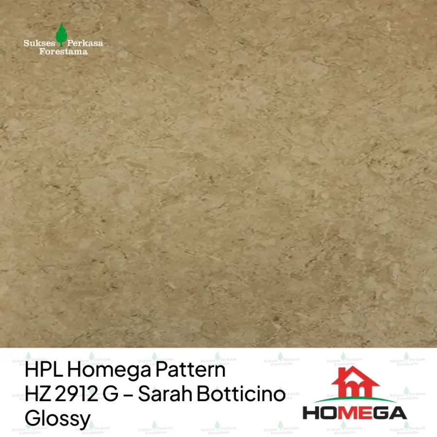 HPL Homega Pattern HZ 2912 G – Sarah Botticino Glossy