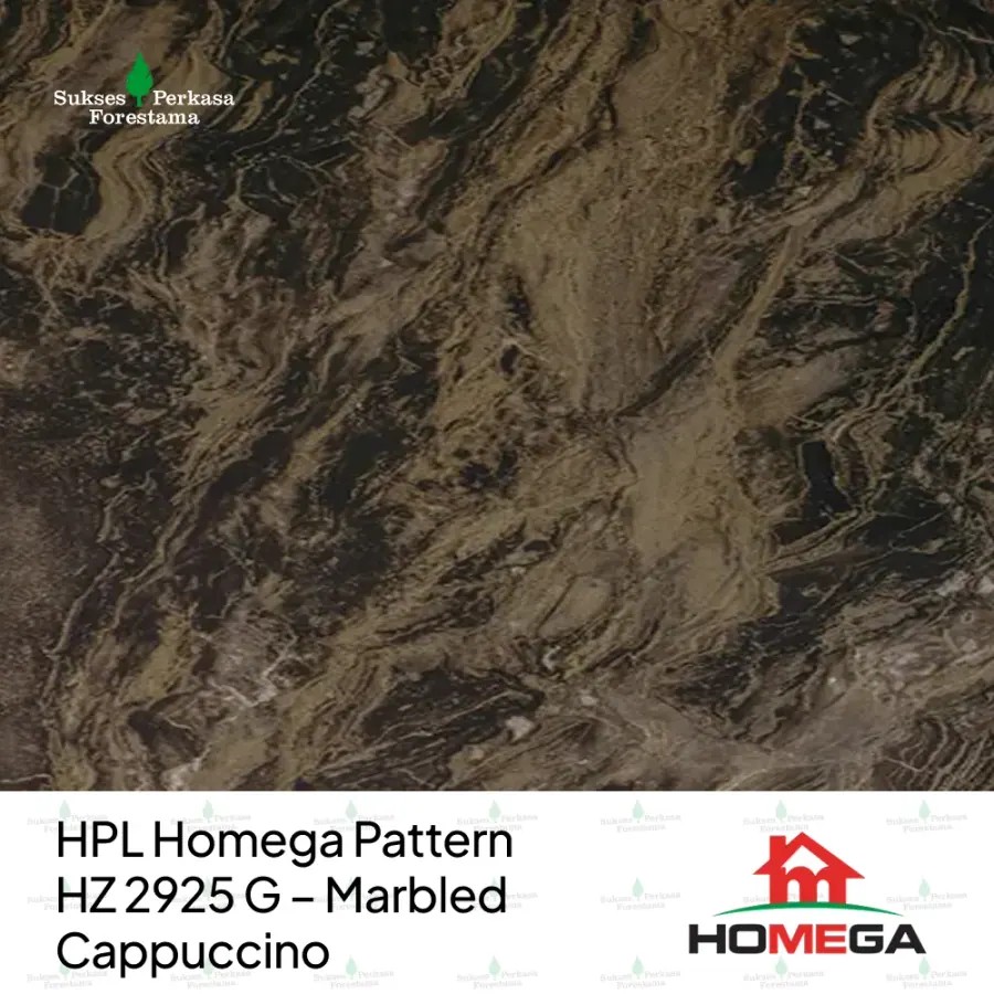 HPL Homega Pattern HZ 2925 G – Marbled Cappuccino