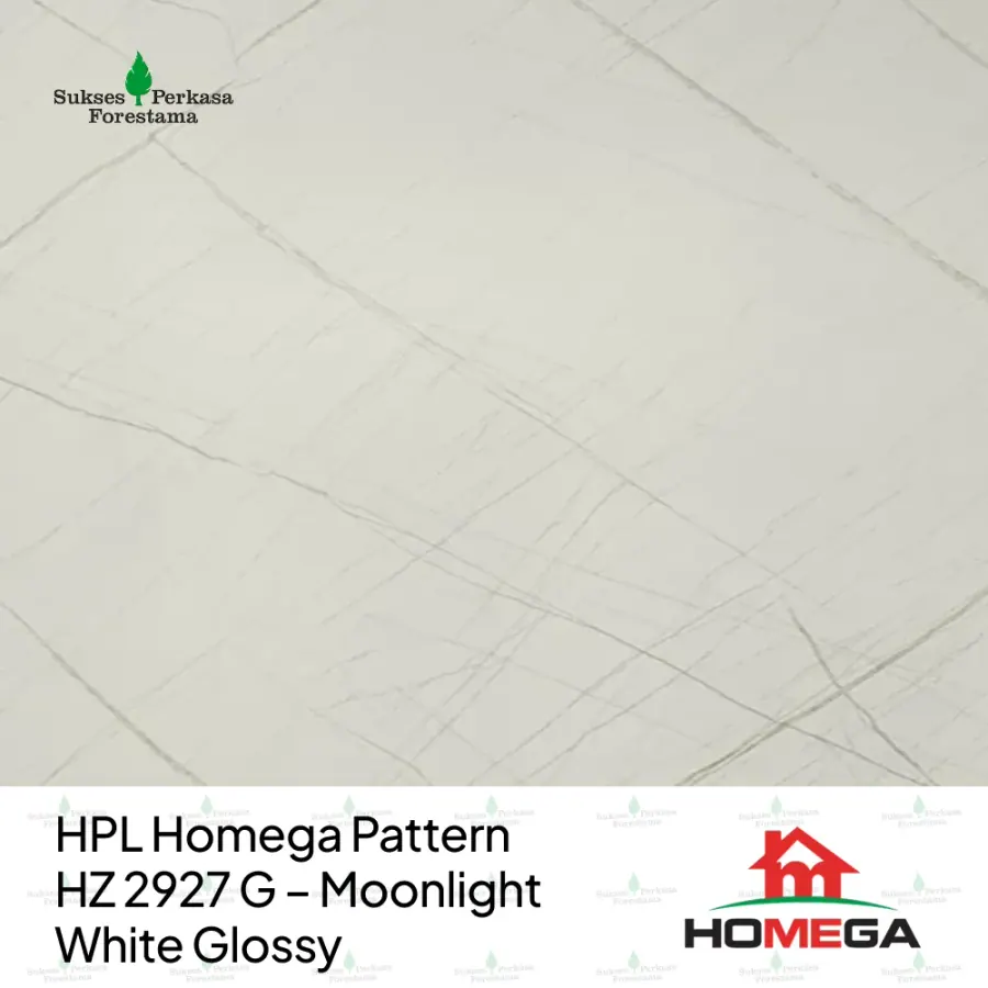 HPL Homega Pattern HZ 2927 G – Moonlight White Glossy