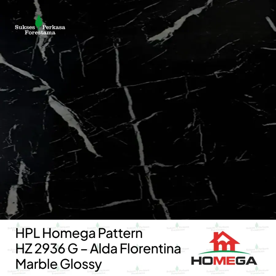 HPL Homega Pattern HZ 2936 G – Alda Florentina Marble Glossy