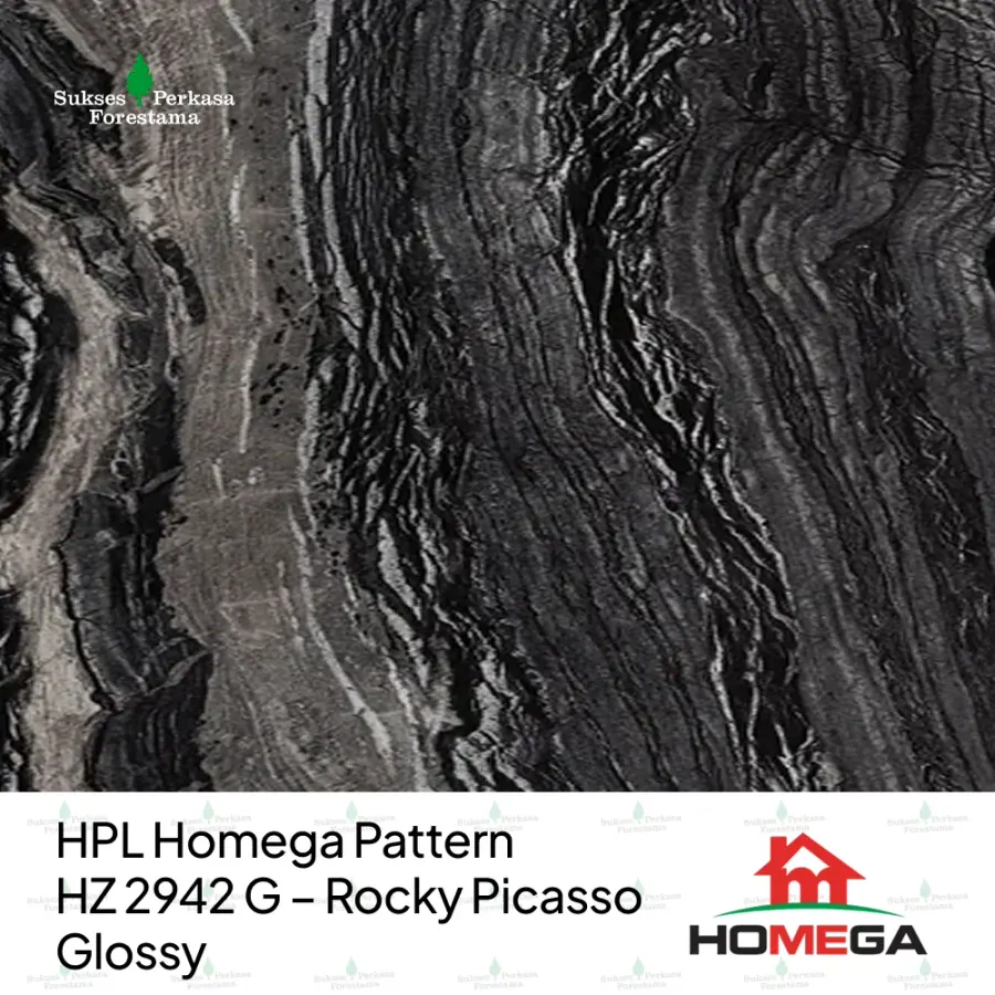 HPL Homega Pattern HZ 2942 G – Rocky Picasso Glossy