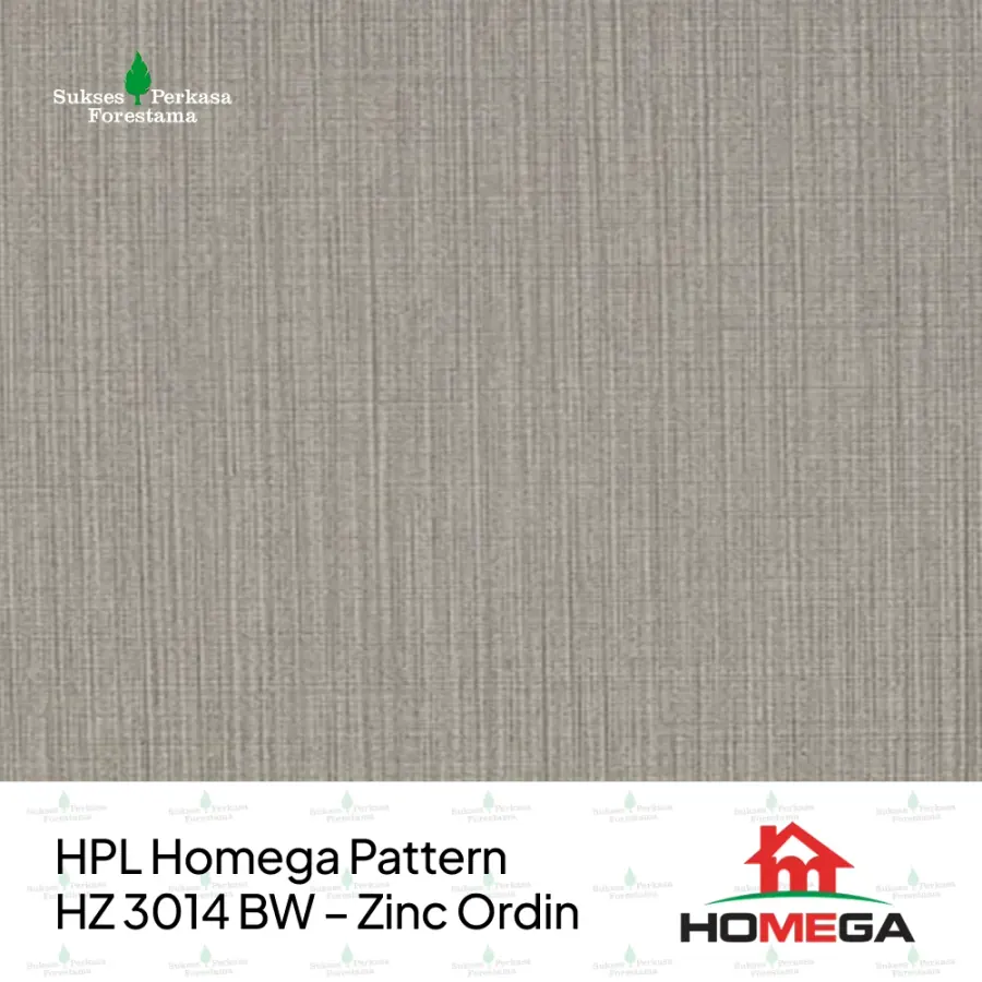 HPL Homega Pattern HZ 3014 BW – Zinc Ordin