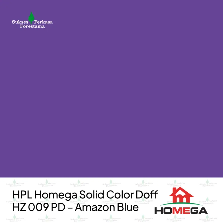HPL Homega Solid Color Doff HZ 009 PD – Amazon Blue