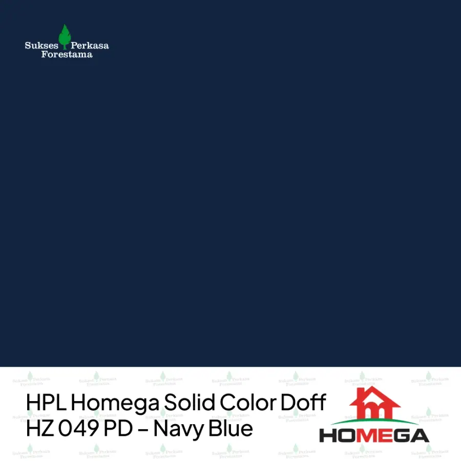 HPL Homega Solid Color Doff HZ 049 PD – Navy Blue
