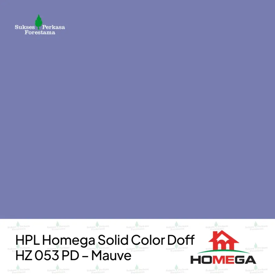 HPL Homega Solid Color Doff HZ 053 PD – Mauve