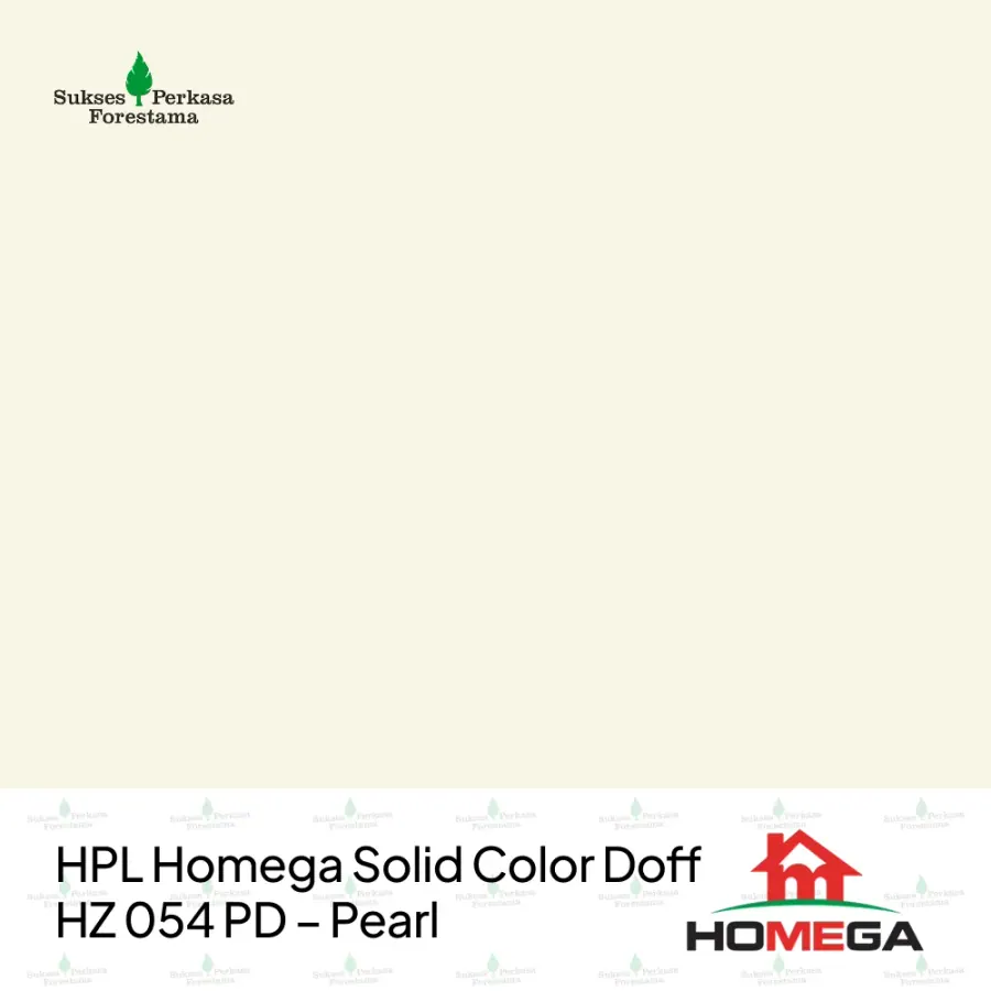 HPL Homega Solid Color Doff HZ 054 PD – Pearl