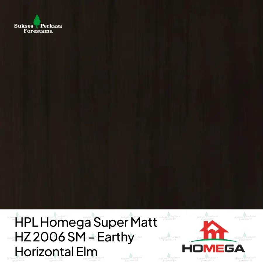 HPL Homega Super Matt HZ 2006 SM – Earthy Horizontal Elm