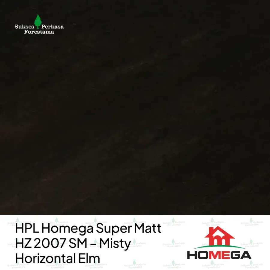 HPL Homega Super Matt HZ 2007 SM – Misty Horizontal Elm