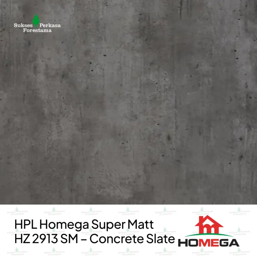 HPL Homega Super Matt HZ 2913 SM – Concrete Slate