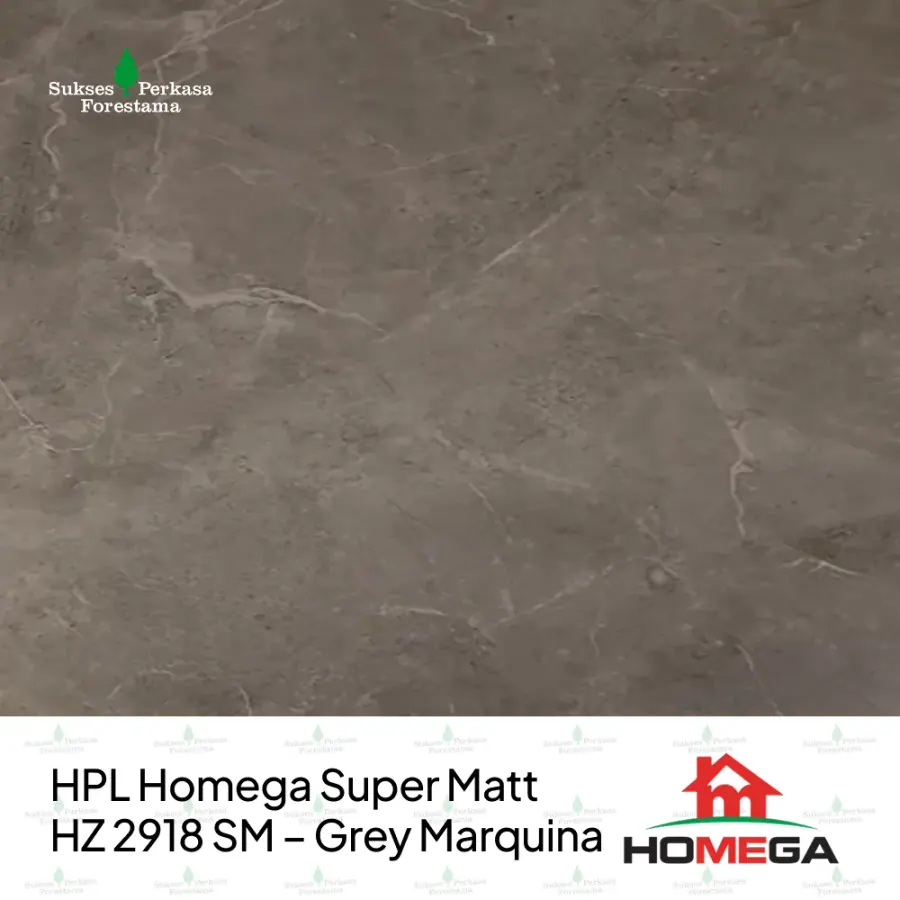 HPL Homega Super Matt HZ 2918 SM – Grey Marquina