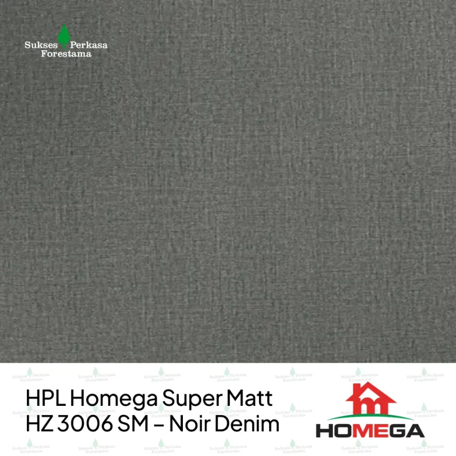 HPL Homega Super Matt HZ 3006 SM – Noir Denim