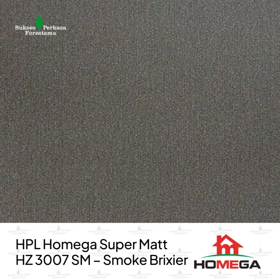 HPL Homega Super Matt HZ 3007 SM – Smoke Brixier