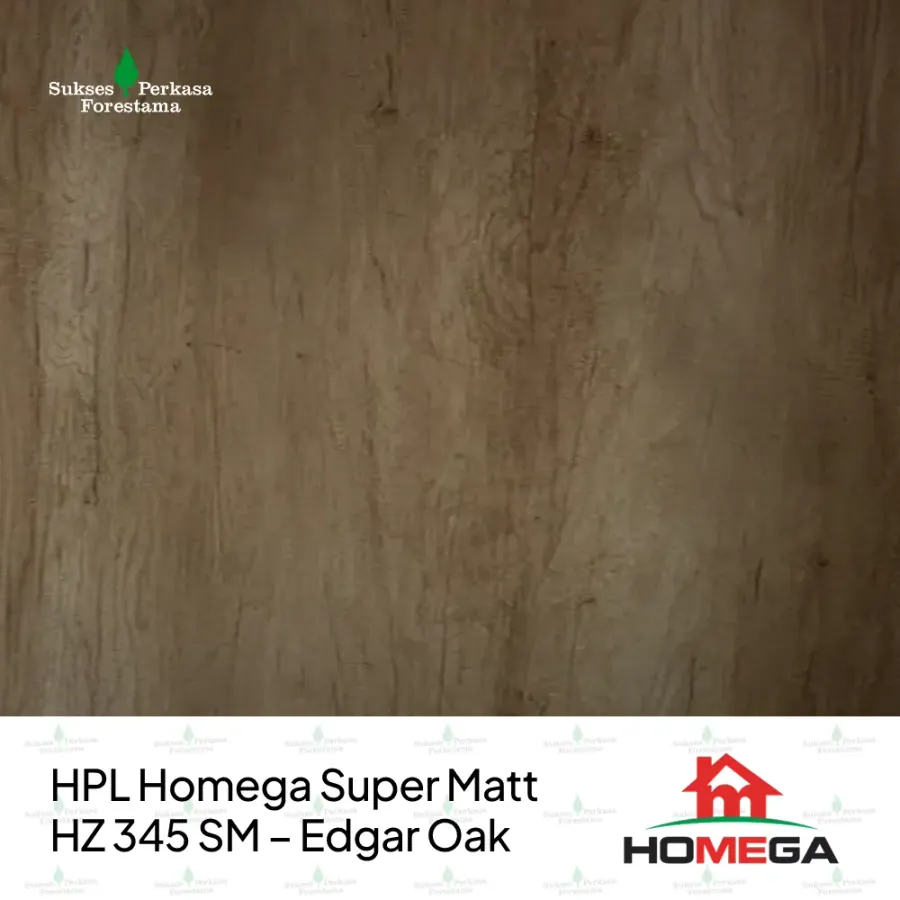 HPL Homega Super Matt HZ 345 SM – Edgar Oak