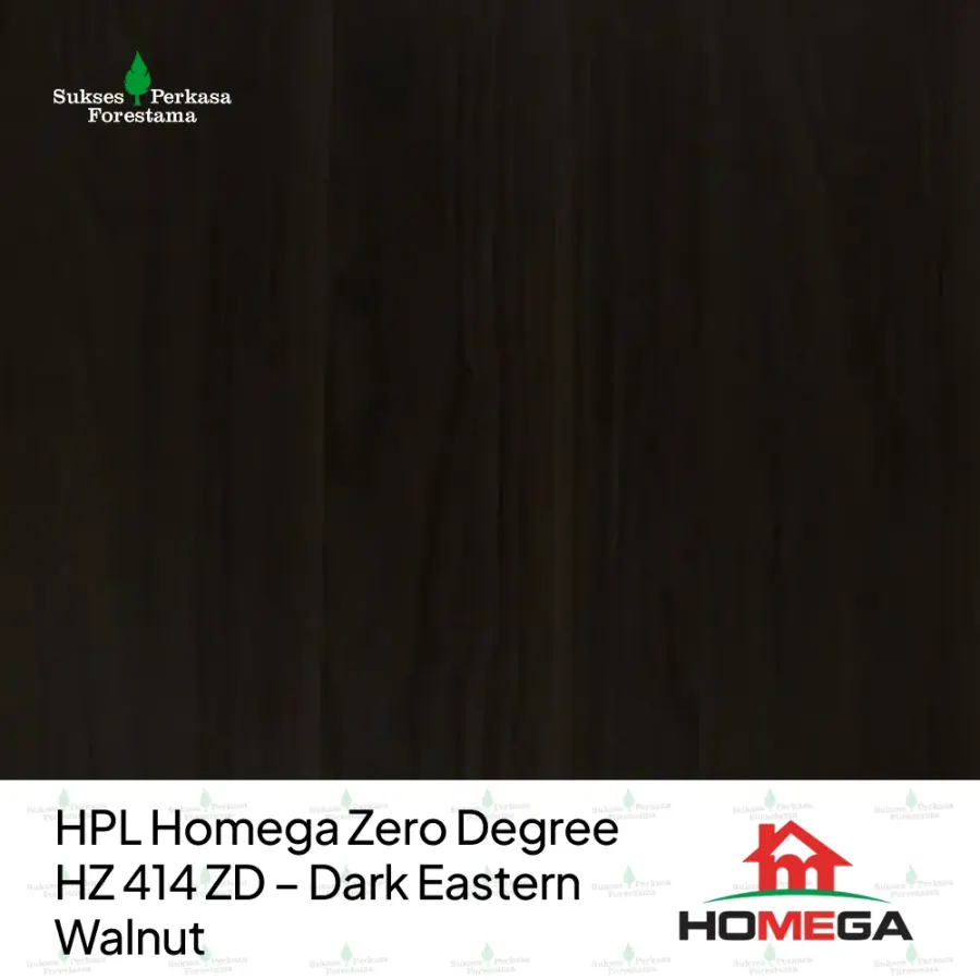 HPL Homega Zero Degree HZ 414 ZD – Dark Eastern Walnut