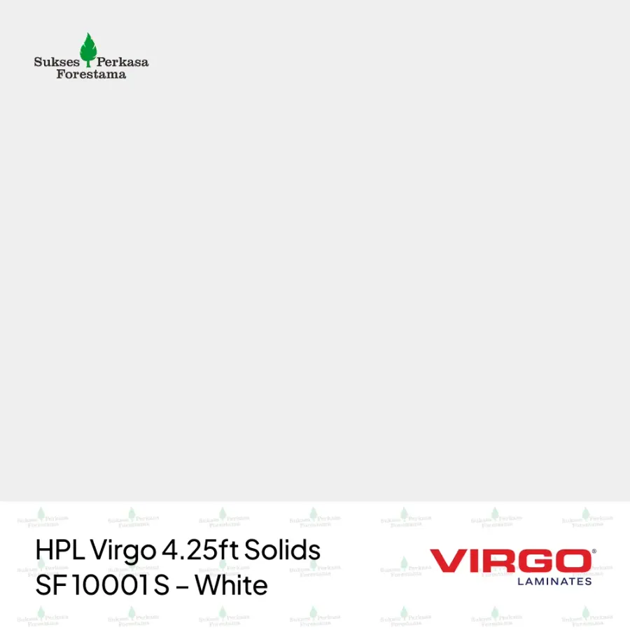 HPL Virgo 4.25ft Solids SF 10001 S – White