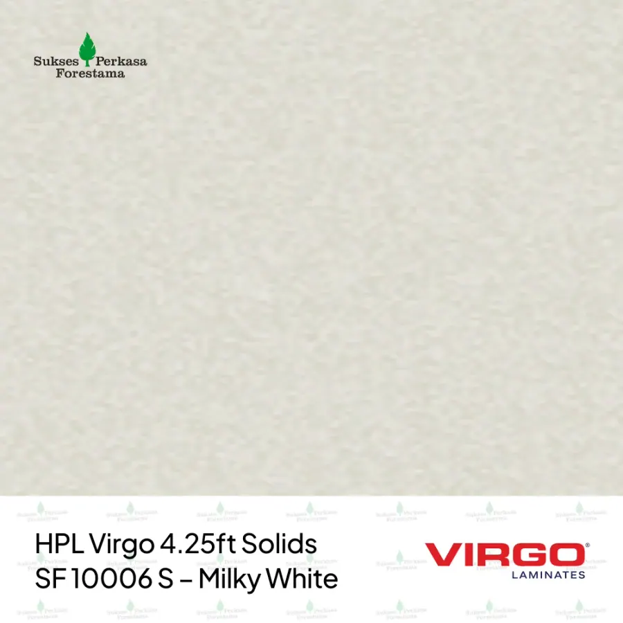 HPL Virgo 4.25ft Solids SF 10006 S – Milky White
