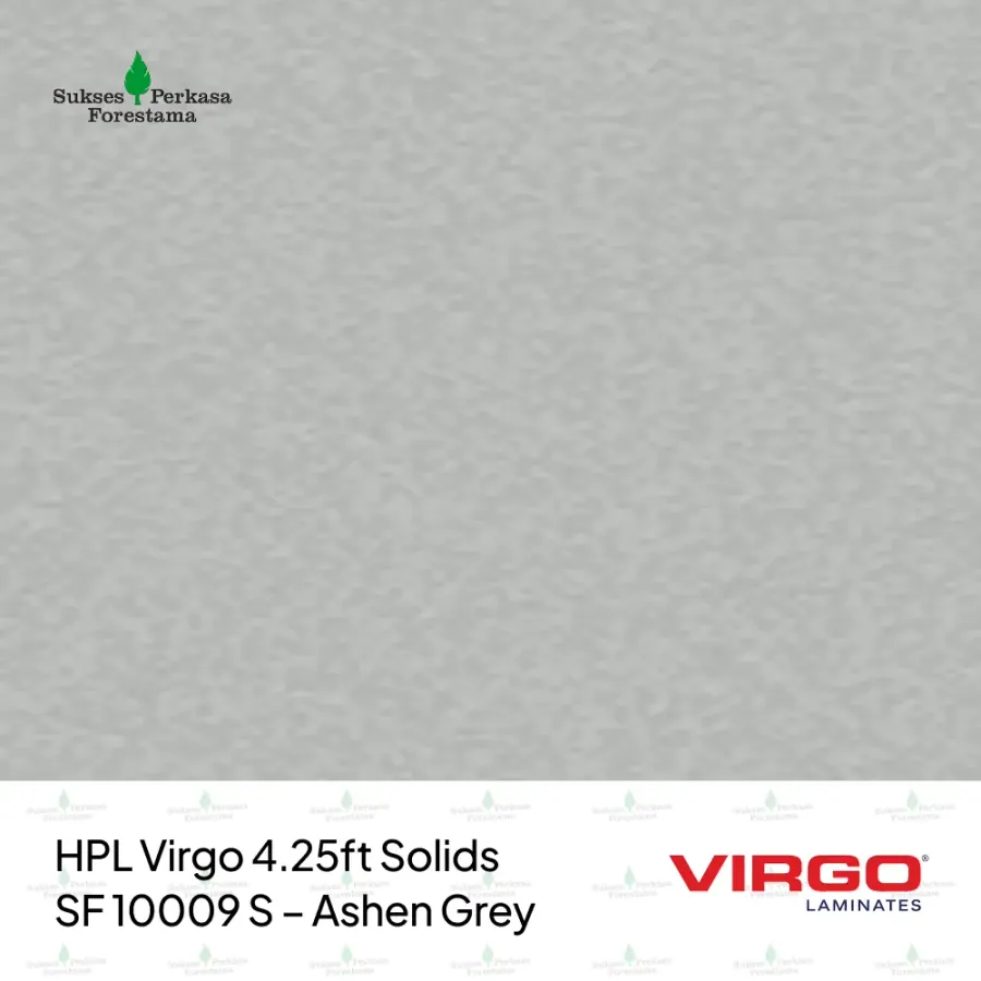 HPL Virgo 4.25ft Solids SF 10009 S – Ashen Grey