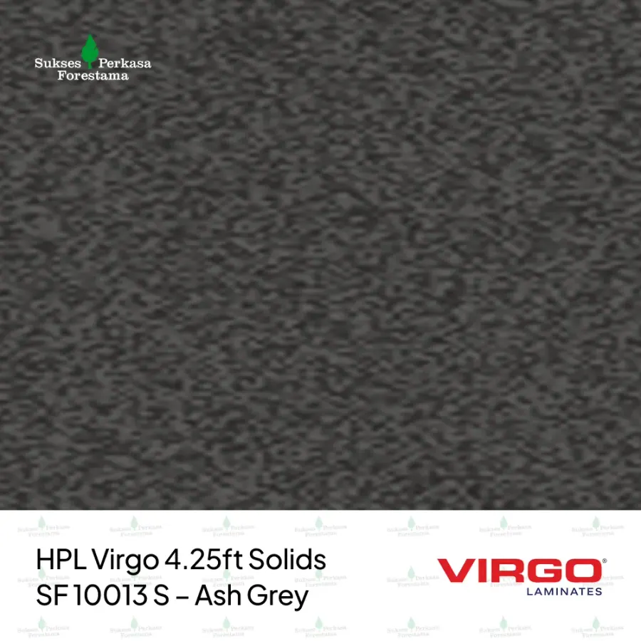 HPL Virgo 4.25ft Solids SF 10013 S – Ash Grey