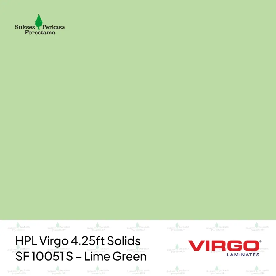 HPL Virgo 4.25ft Solids SF 10051 S – Lime Green