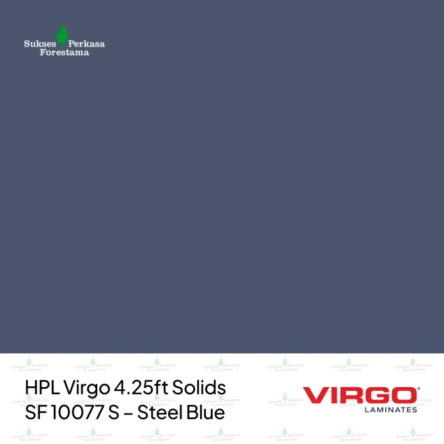 HPL Virgo 4.25ft Solids SF 10077 S – Steel Blue