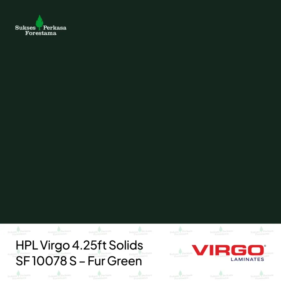 HPL Virgo 4.25ft Solids SF 10078 S – Fur Green