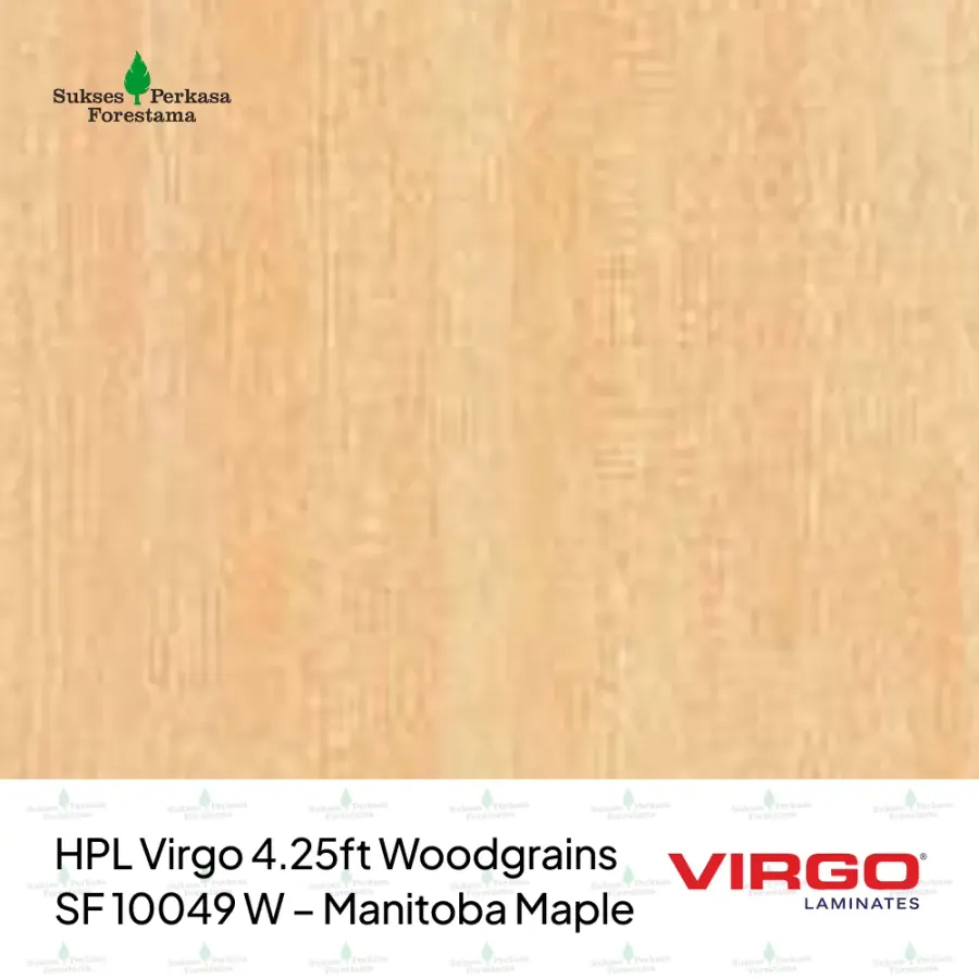 HPL Virgo 4.25ft Woodgrains SF 10049 W – Manitoba Maple