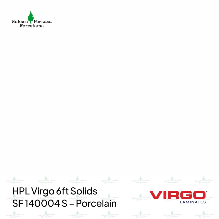 HPL Virgo 6ft Solids SF 140004 S – Porcelain