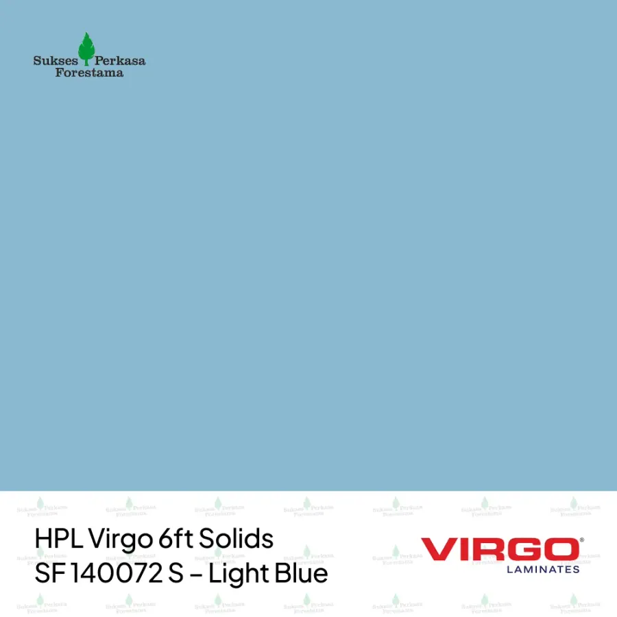 HPL Virgo 6ft Solids SF 140072 S – Light Blue