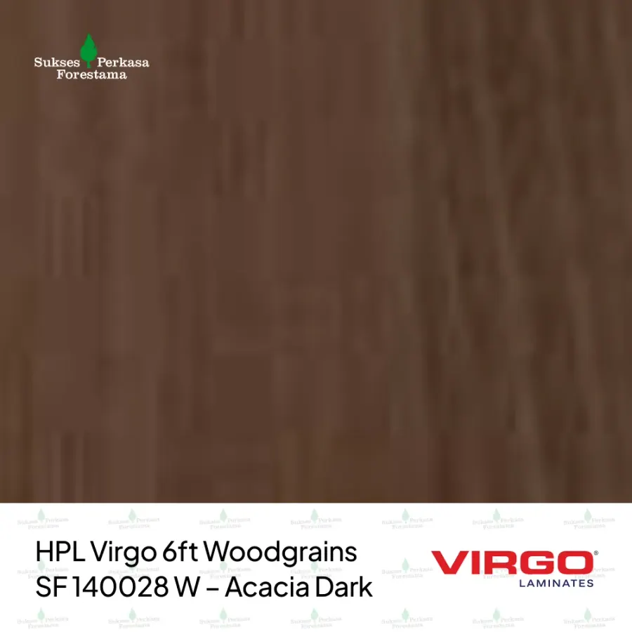 HPL Virgo 6ft Woodgrains SF 140028 W – Acacia Dark